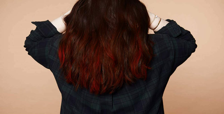 ombre hair coloring technique