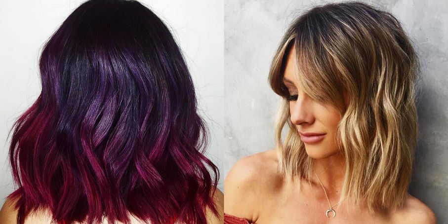 types of ombre hair color